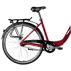 Zündapp Z700 28 Zoll RH 46 cm Damen rot inkl. Korb