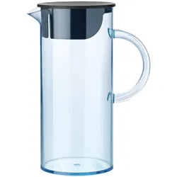 Stelton - EM77 Kanne mit Deckel, blau
