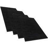 4x Solarmodul Ulica Solar 450 W BIFAZIAL Full Black Solarmodul für Balkonkraftwerke Solarpanel Photovoltaik PV-Anlage Glas-Glas Modul