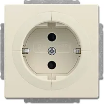 Busch-Jaeger Objektsteckdose 20 EUAB-82 Elfenbeinweiß