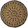 Homescapes TEPPICH Mandala rund 70 cm,