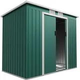 Juskys Geräteschuppen M 2,13 x 1,3 m dunkelgrün