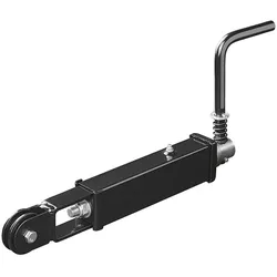 ProPlus 341523 Stütze Standbremse mit Rolle Feststellbremse