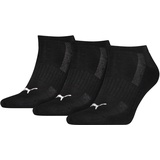 Puma Unisex Sneaker Socken, Schwarz, 35-38 3er Pack