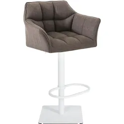 CLP Barhocker Damaso W Stoff grau