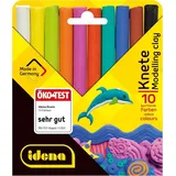 IDENA Knete 10 Farben