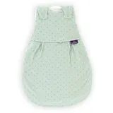 Träumeland Babyschlafsack Außenschlafsack LIEBMICH Twister, in den Größen 50/56-80/83 cm grün 62 cm