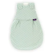 Träumeland Babyschlafsack Außenschlafsack LIEBMICH Twister, in den Größen 50/56-80/83 cm grün 62 cm
