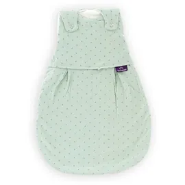 Träumeland Babyschlafsack Außenschlafsack LIEBMICH Twister, in den Größen 50/56-80/83 cm grün 62 cm