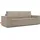 konsimo® Schlafcouch 3-Sitzer Beige