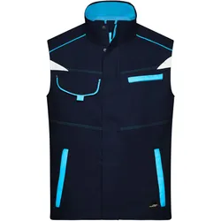 Workwear Weste - Farbe blau - Größe XXL