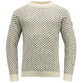 Devold of Norway Nordsjø Wool Pullover Offwhite L