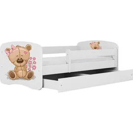 raumhirsch furniture Kinderbett 80 x 180 cm Holzwerkstoff weiß