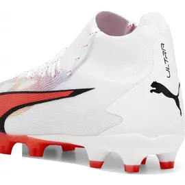 Puma Ultra Pro FG/AG Herren Puma White-Puma Black-Fire Orchid 44,5