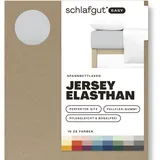 schlafgut Easy Jersey 180 x 200 - 200 x 220 cm gray light