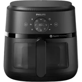 Philips 2000 Series Airfryer NA230/00 schwarz mit Sichtfenster