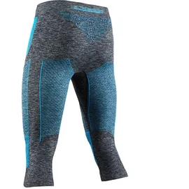 X-Bionic Energy Accumulator 4.0 3/4 Baselayer-hose - Dark Grey Melange / Blue - 2XL