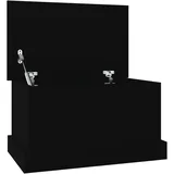 vidaXL Aufbewahrungstruhe 50 x 30 x 28 cm 1-tlg. schwarz