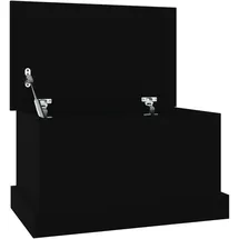 vidaXL Aufbewahrungstruhe 50 x 30 x 28 cm 1-tlg. schwarz