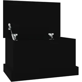 vidaXL Aufbewahrungstruhe 50 x 30 x 28 cm 1-tlg. schwarz