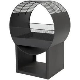 Buschbeck Feuerschale Porthole Ø 80 cm Schwarz