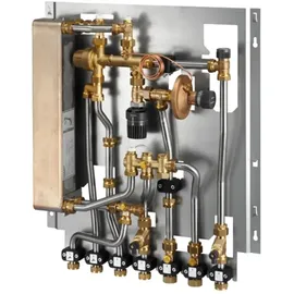 OVENTROP Wohnungsstation Regudis W-HTF Leistungsb. 3, max 17 l/m., kupfergel.
