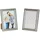 Levandeo® Levandeo Bilderrahmen Silber 13x18 cm 2er Set