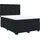 vidaXL Boxspringbett 140 x 200 cm Schwarz