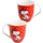 SNOOPY Kaffeetasse 0,28 l Rot