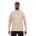 Half-Zip Sweatshirt braun LG