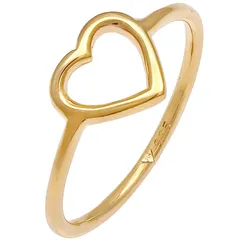 Elli Herz Cut Out Design Filigran 925 Sterling Silber Ringe   Damen 