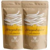 Ashwagandha Pulver bio (Withania somnifera). 2 x 180g Sonderpreis