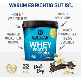 Bodylab24 Whey Protein Double Chocolate Pulver 2000 g