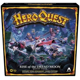 Hasbro HeroQuest - Rise of the Dread Moon Quest Pack, benötigt Spielsystem zum Spielen, Rollenspiele, Mehrfarbig, M