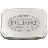 Artoz Stempelkissen Brilliance weiß 9,0 x 6,0 cm, 1 St.