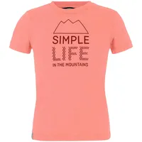 Salewa Simple Life Dri-Rel SS T-Shirt Kinder | rosa | Größe 140