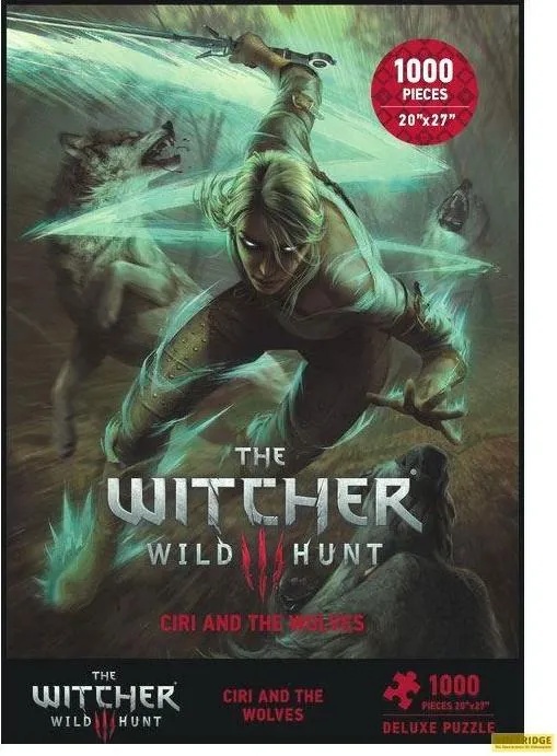 Dark Horse Witcher 3 Wild Hunt Puzzle Ciri and the Wolves