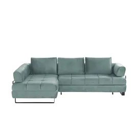Switch Eckcouch Mikrofaser 3-Sitzer Grau