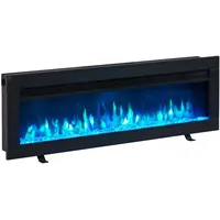 XXXLutz Xxxl Elektrokamin Agnes 40\, Schwarz, Metall, 102x33x12 cm,