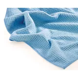 Mega Clean Mikrofaser Waffeltuch 50x70cm blau
