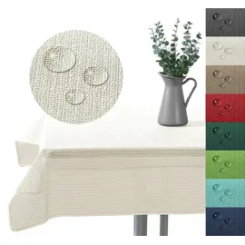heimtexland Tischdecke Outdoor Typ883 110 x 140 cm Beige