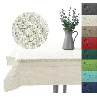heimtexland Tischdecke Outdoor Typ883 110 x 140 cm Beige