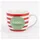 la vida Geschenk für Dich Maxi Tasse 0,4 l Rot 5 St.