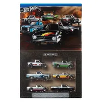 HOT WHEELS Mattel HW ZAMAC Set mit 6 HRX57-Wagen