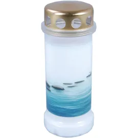 Bolsius Dauerbrenner Nr. 6 Höhe 17,3 cm weiß