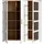 Forte Highboard Bohol 151,1 x 160,6 x 42 cm Weiß