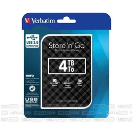 Verbatim Store 'n' Go 4 TB USB 3.0 schwarz 53223
