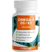 ProFuel - Omega-3 + Vitamin D3 & K2 60 Kapseln