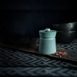 Peugeot Pfeffermühle BALI 8cm Grün Gusseisen Orientalisch Stahlmahlwerk