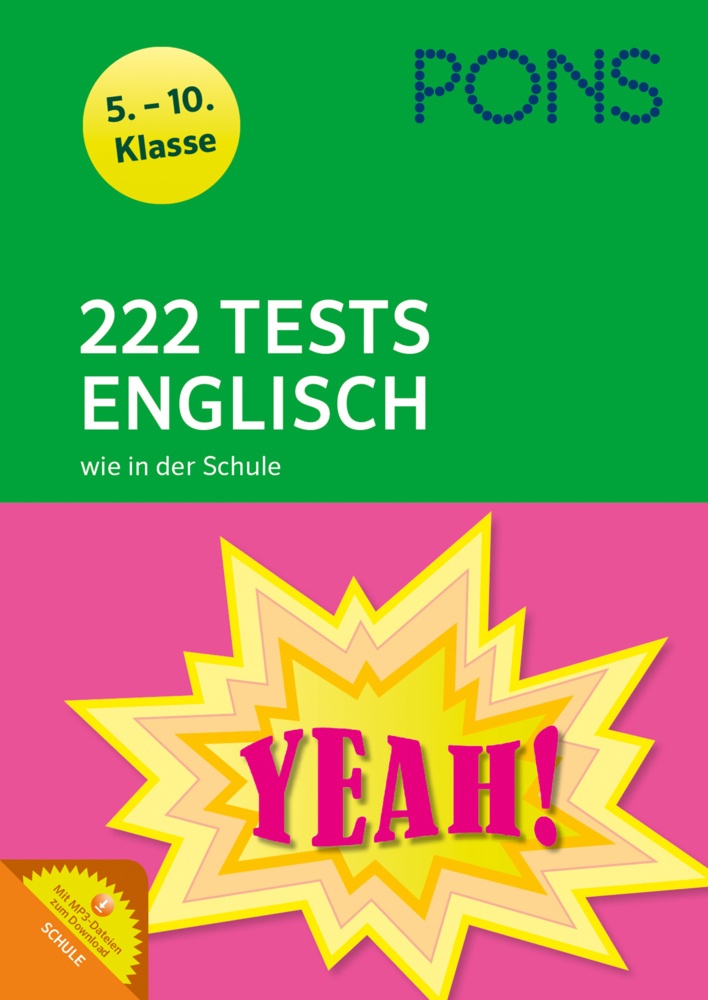 Pons 222 Tests / Pons 222 Tests Englisch Wie In Der Schule  Kartoniert (TB)